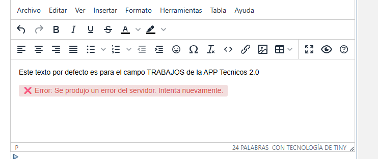Error de cargue de imágenes